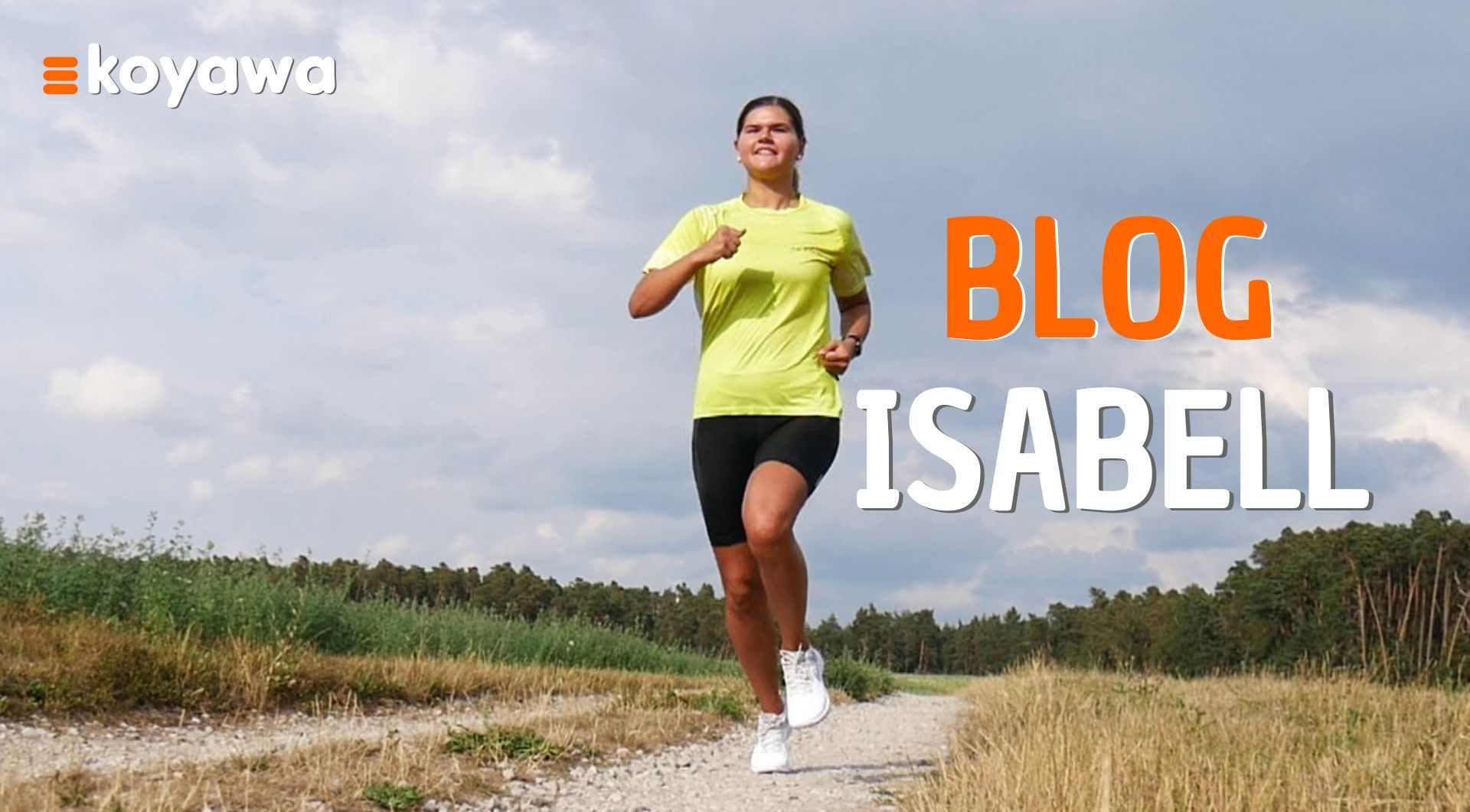 Isabella läuft schnell beim laktattest