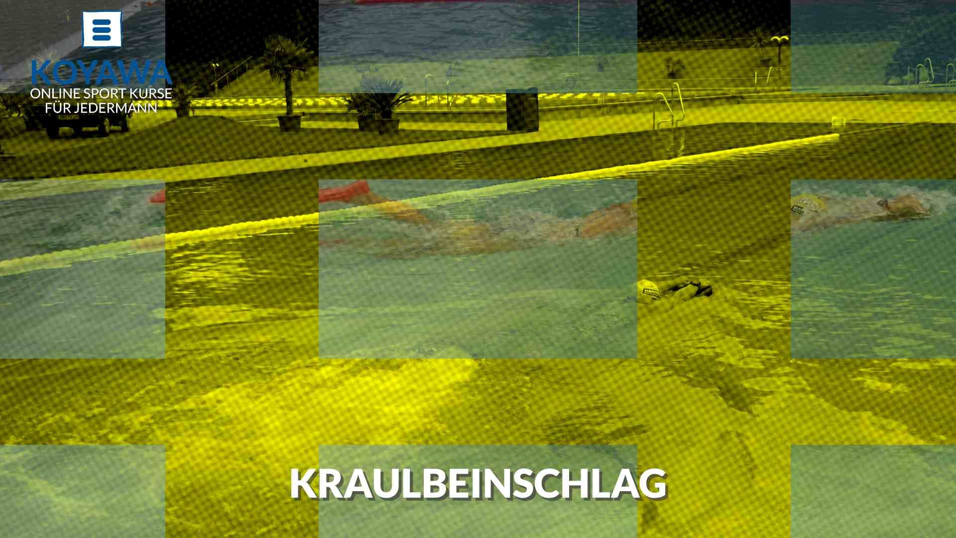 Der Beinsclag bein Kraulen wird in der Regel immer auf den langen Distanzen unterschätzt