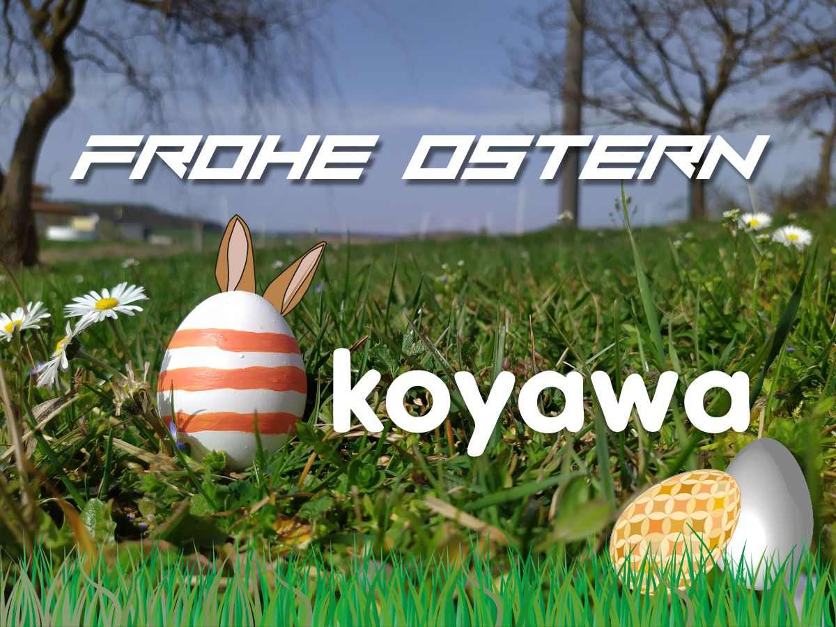 Osterei in Koyawa Design