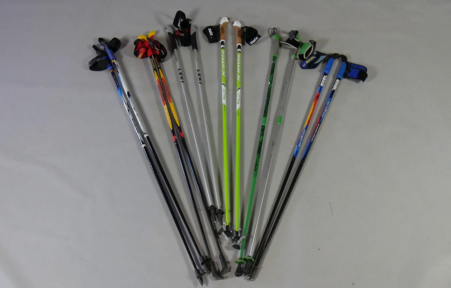 Verschiedene Nord Walking Stöcke