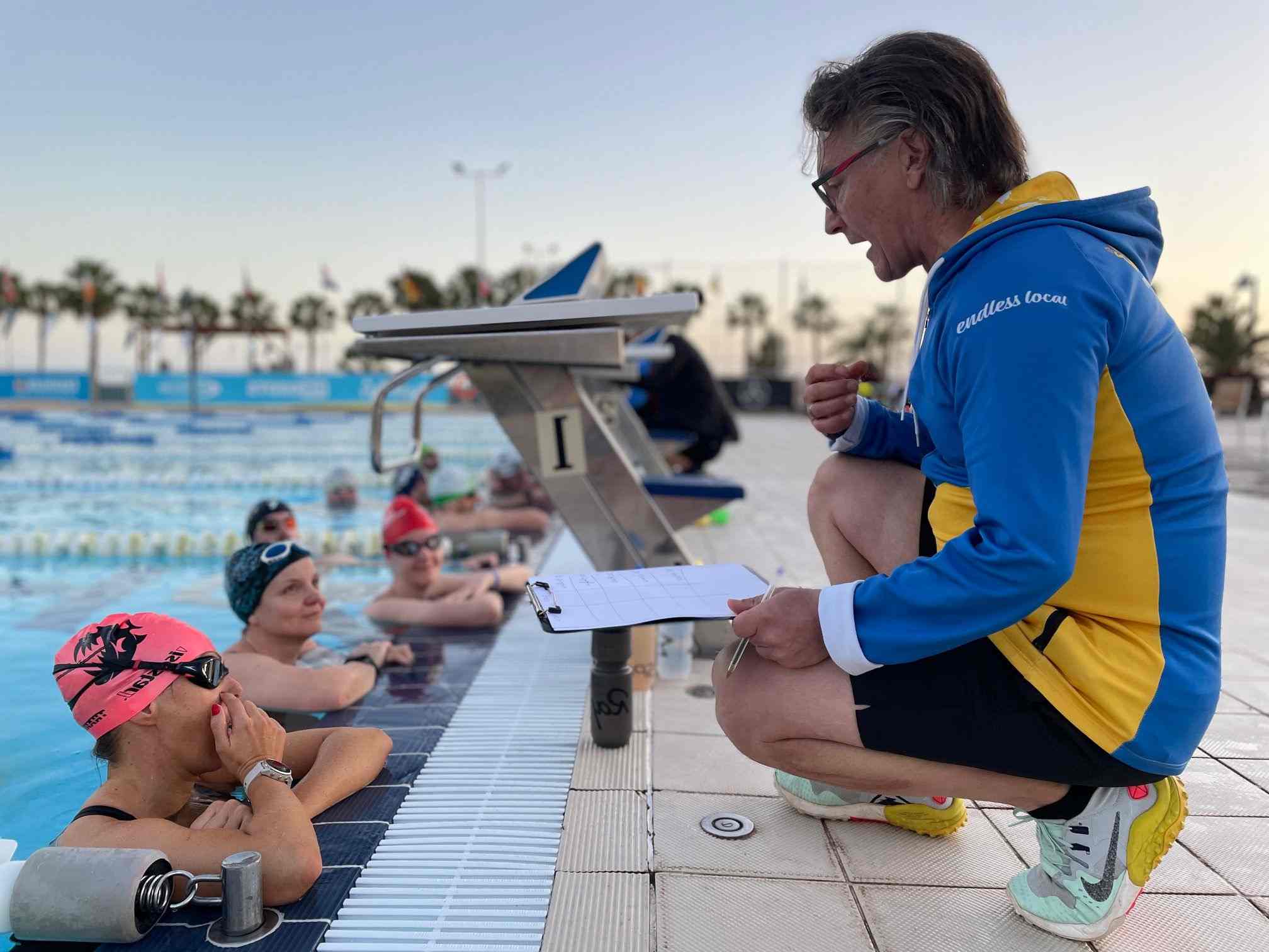 Bennie Lindberg als sportliche Leiter bei Hannes Hawaii Tours Einsteiger Camp